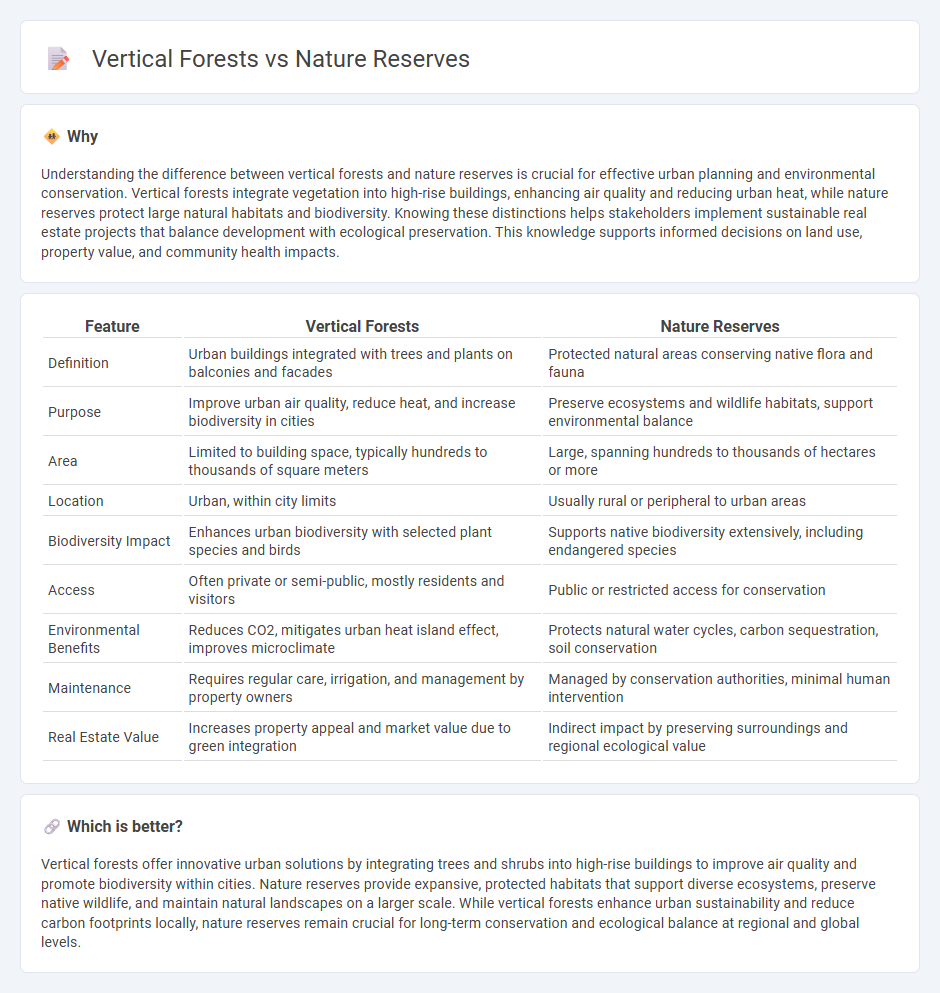Vertical Forests vs Nature Reserves in Real Estate