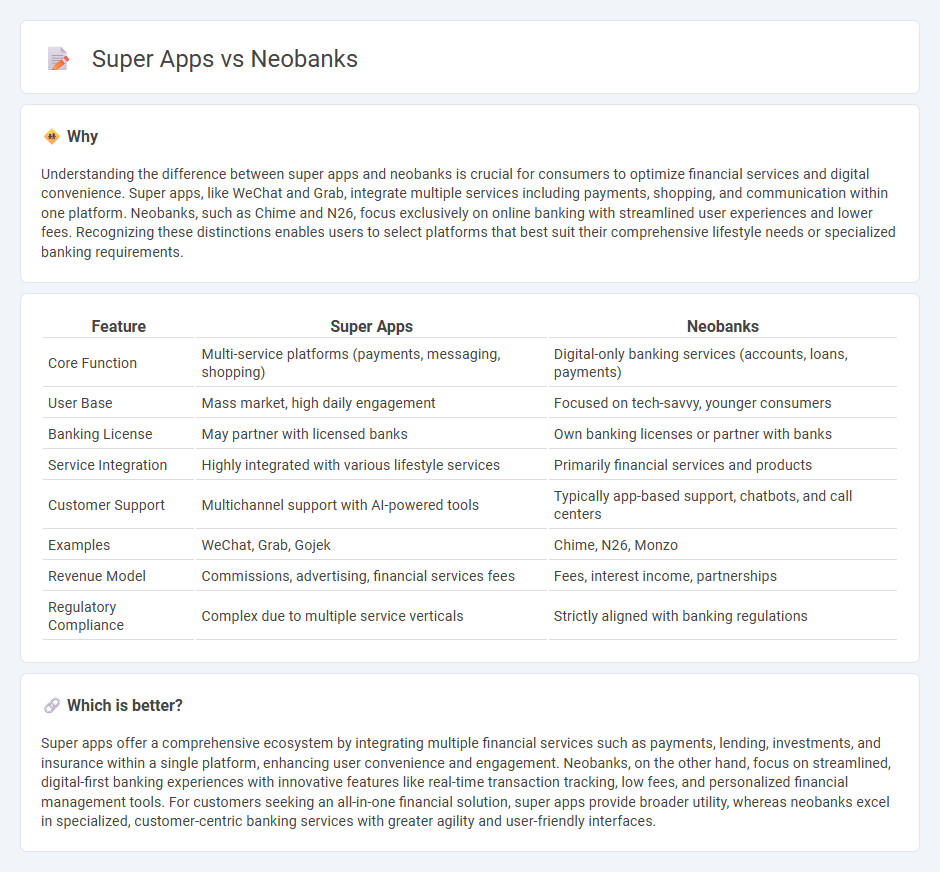 Super Apps vs Neobanks in Banking