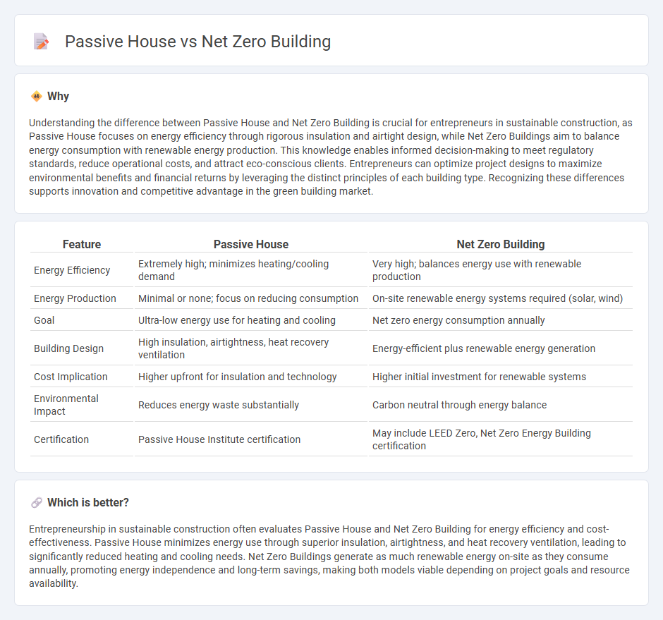 Passive House vs Net Zero Building in Entrepreneurship