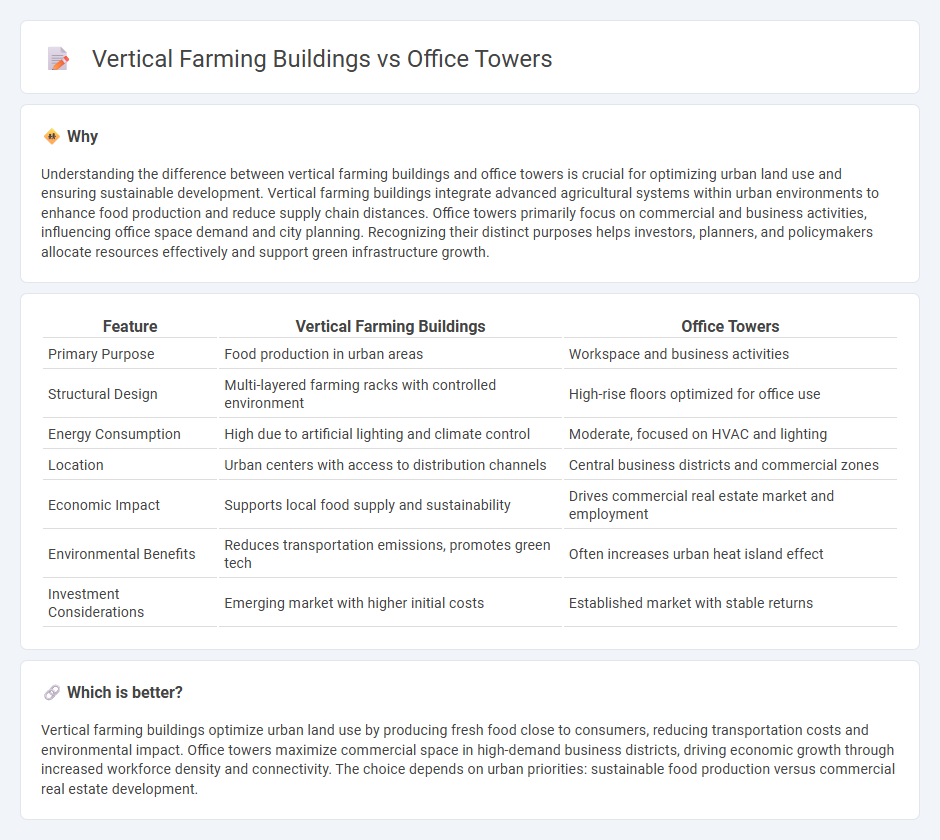 Vertical Farming Buildings vs Office Towers in Real Estate