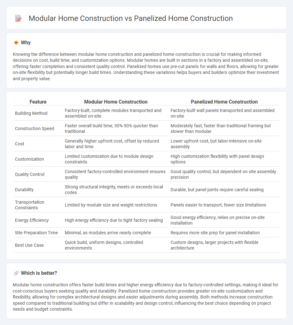 Modular Home Construction vs Panelized Home Construction in Real Estate