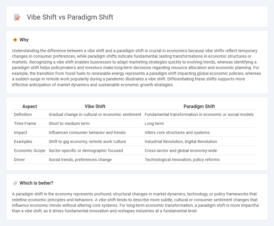 Vibe Shift vs Paradigm Shift in Economy