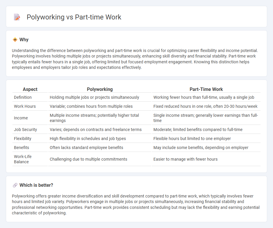 Polyworking vs Part-Time Work in Employment