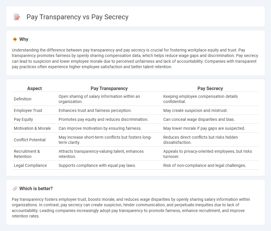 Pay Transparency vs Pay Secrecy in Human Resources