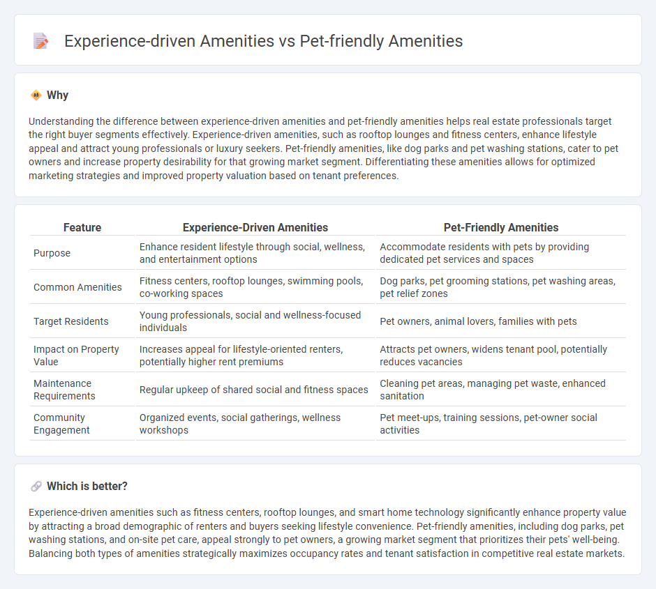 Experience-Driven Amenities vs Pet-Friendly Amenities in Real Estate