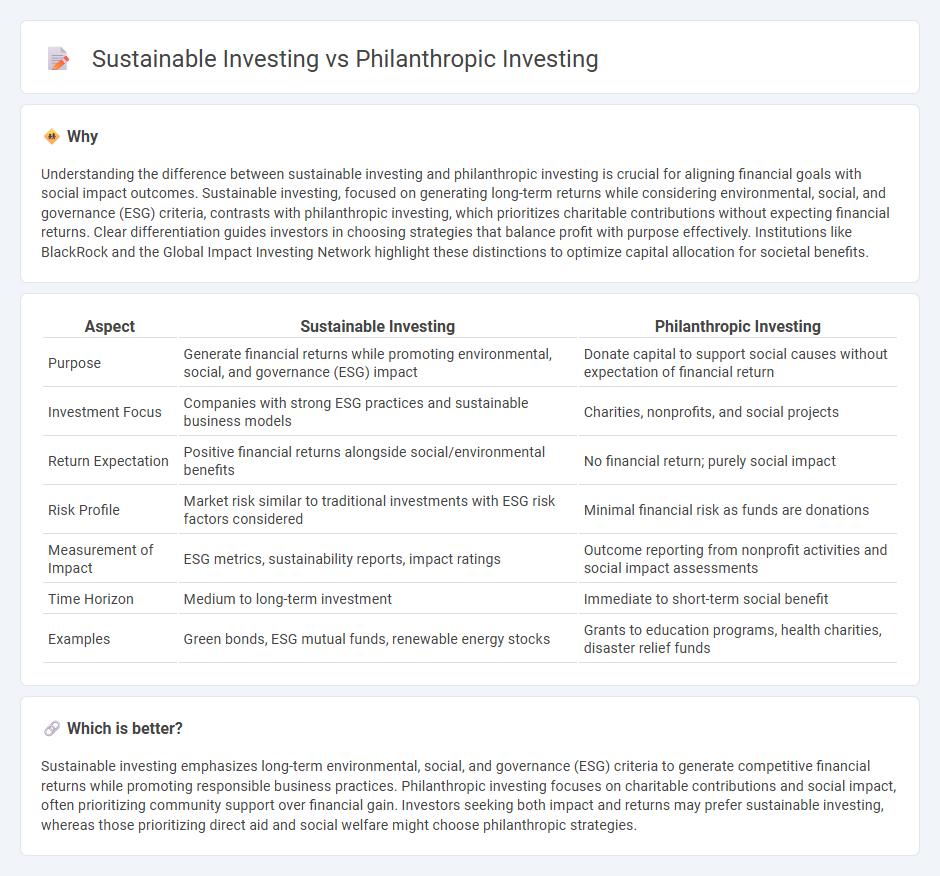Sustainable Investing vs Philanthropic Investing in Banking
