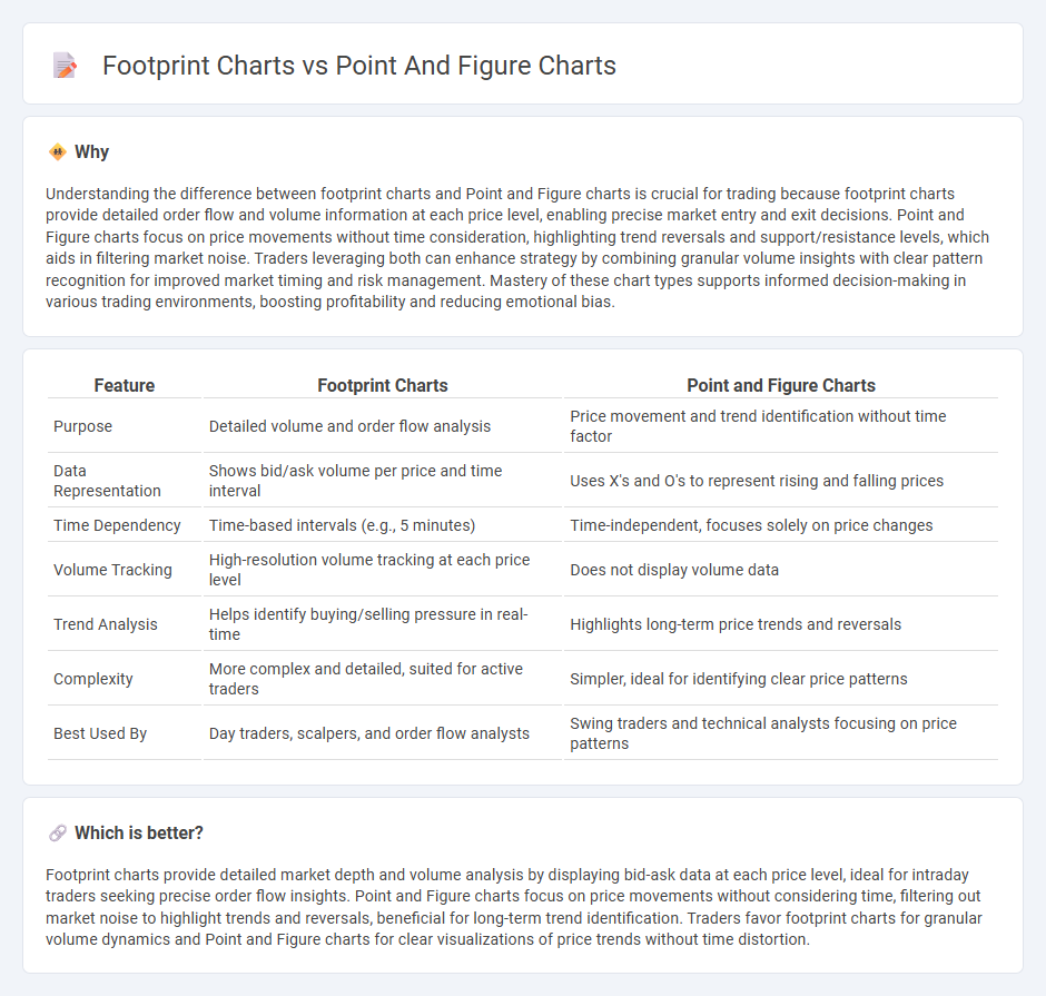 Footprint Charts vs Point And Figure Charts in Trading