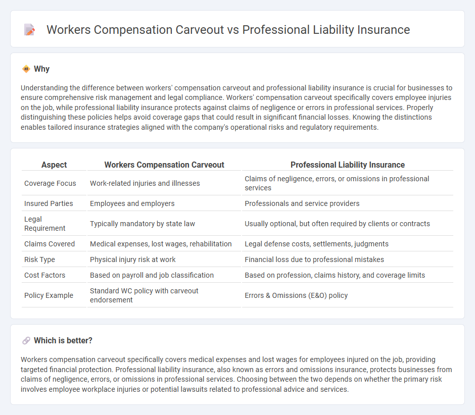 Workers Compensation Carveout vs Professional Liability Insurance in Insurance