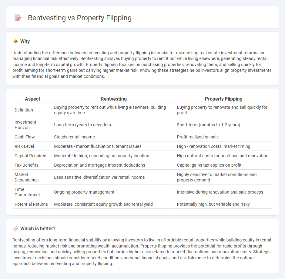 Rentvesting vs Property Flipping in Economy