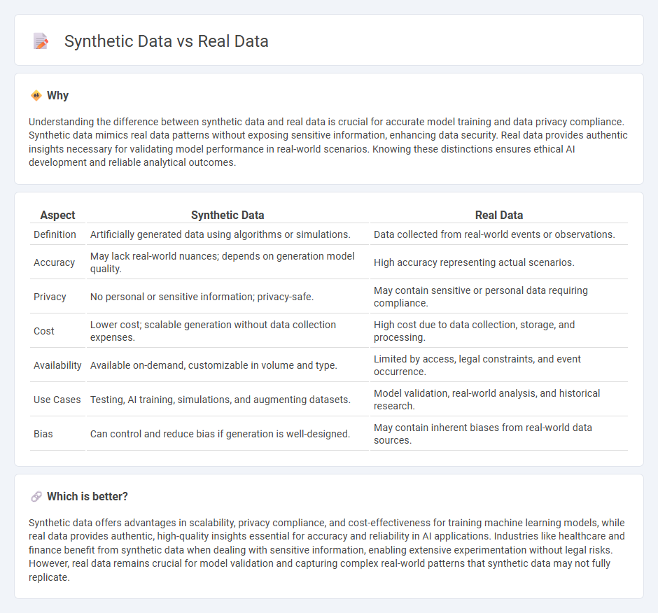 Synthetic Data vs Real Data in Technology