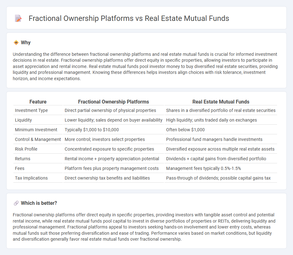 Fractional Ownership Platforms vs Real Estate Mutual Funds in Real Estate