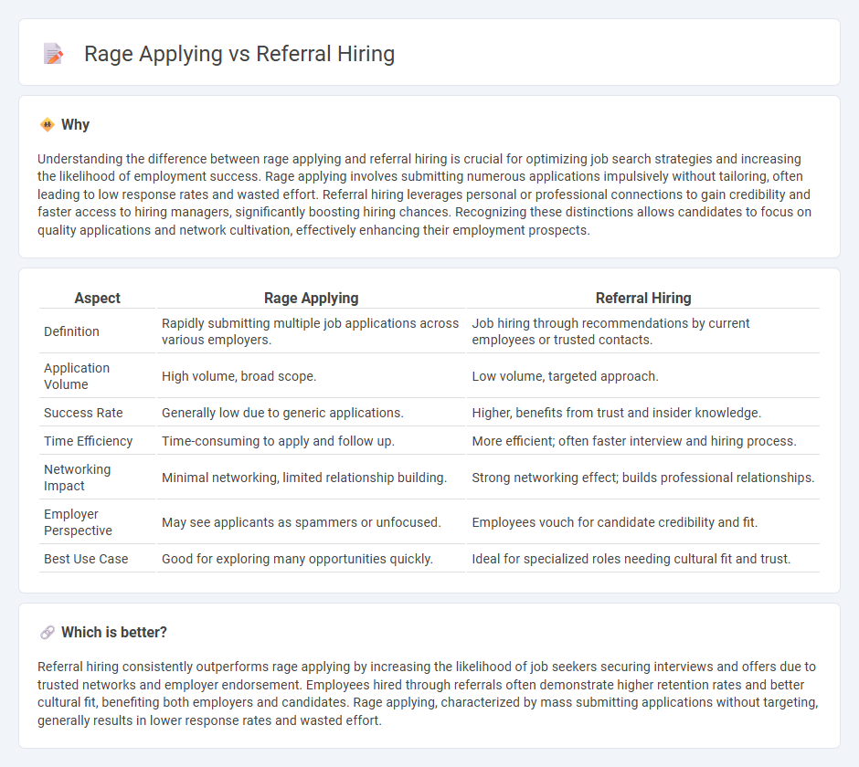 Rage Applying vs Referral Hiring in Employment