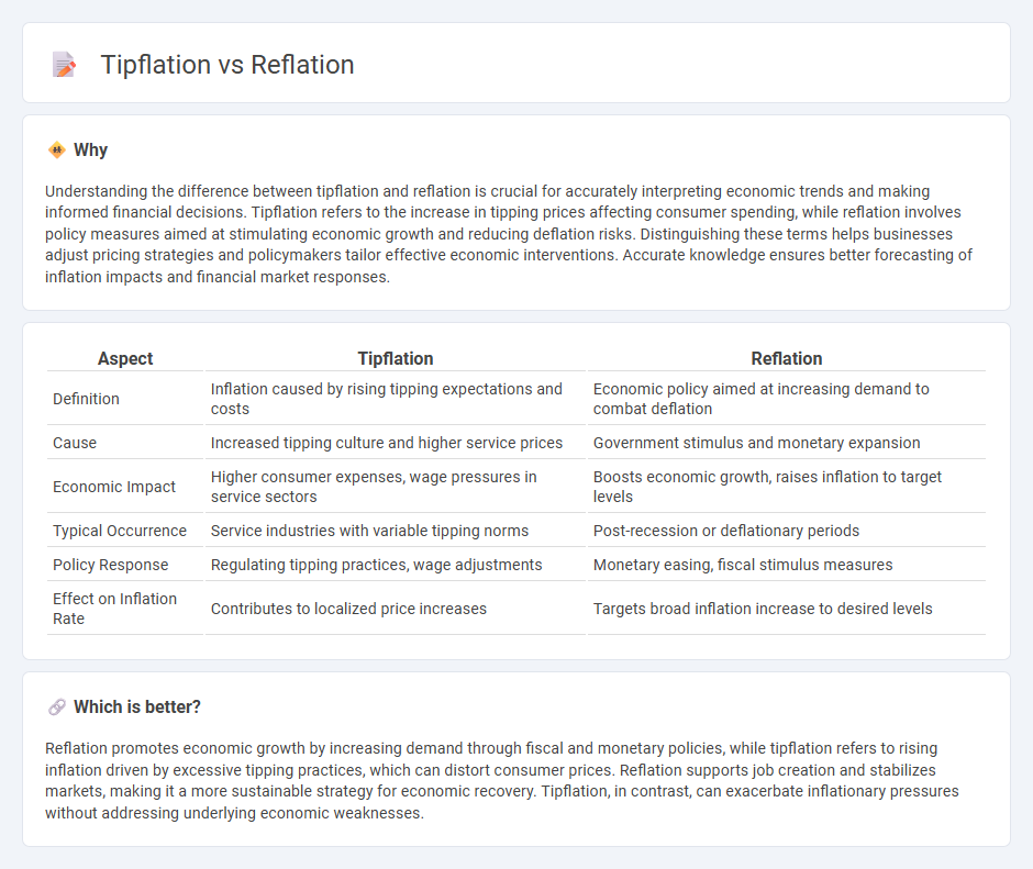 Tipflation vs Reflation in Economy
