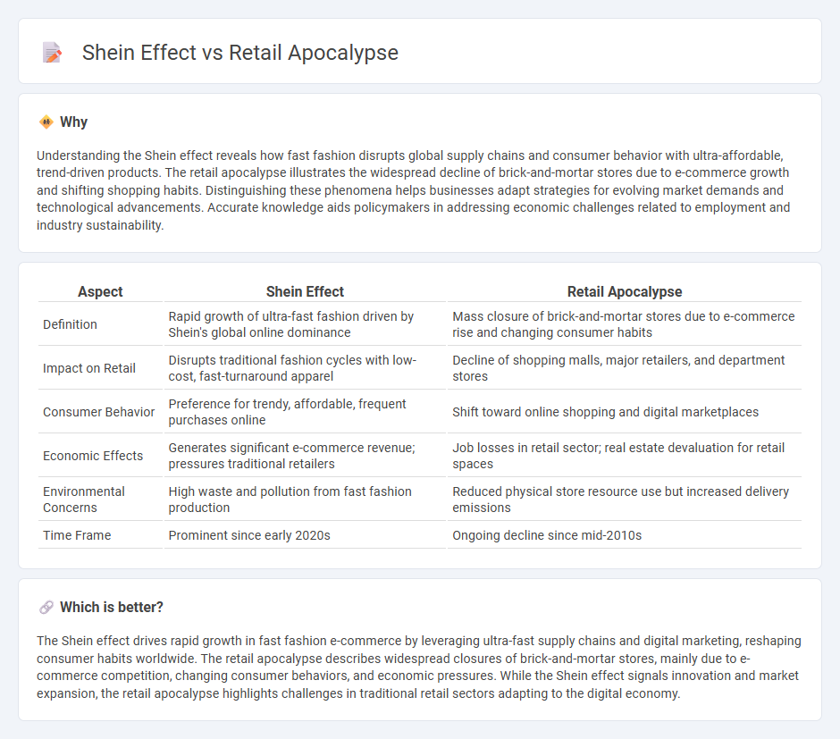 Shein Effect vs Retail Apocalypse in Economy