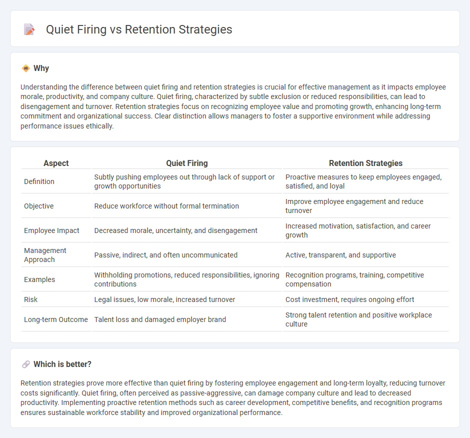 Quiet Firing vs Retention Strategies in Management