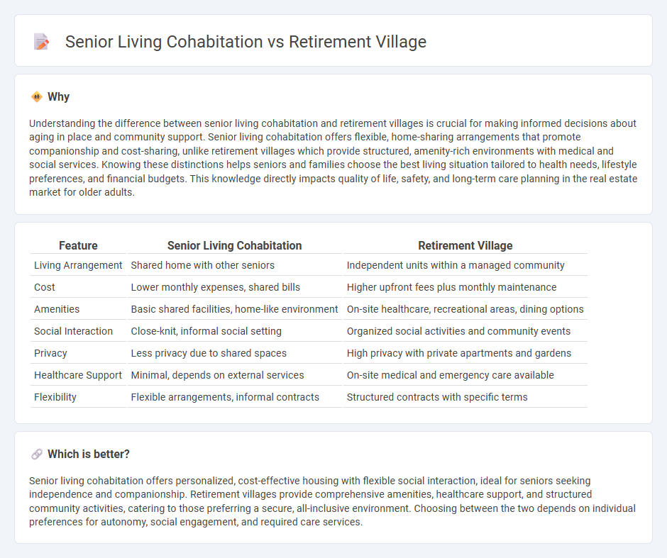 Senior Living Cohabitation vs Retirement Village in Real Estate