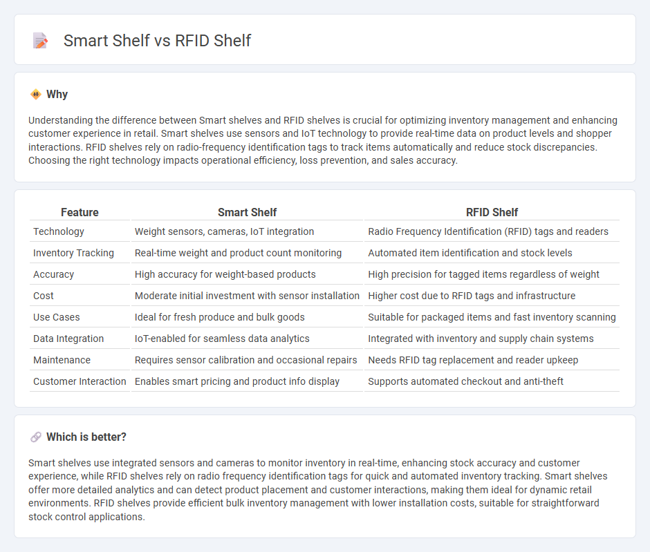 Smart Shelf vs Rfid Shelf in Retail