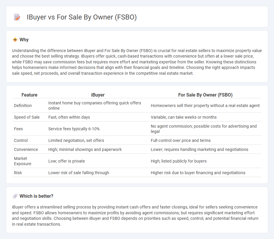 Ibuyer vs For Sale By Owner (Fsbo) in Real Estate