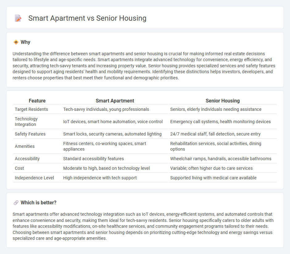 Smart Apartment vs Senior Housing in Real Estate