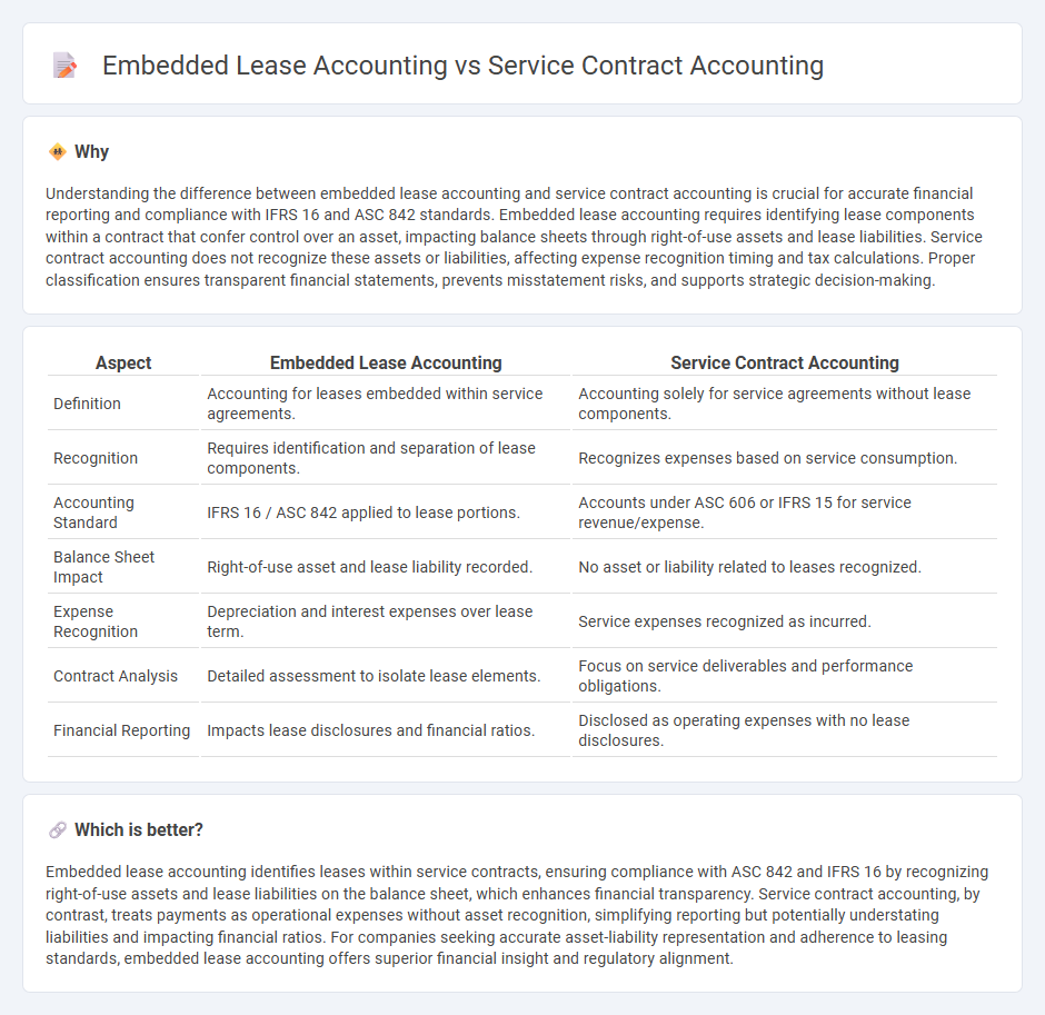 Embedded Lease Accounting vs Service Contract Accounting in Accounting