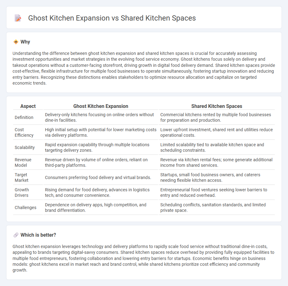 Ghost Kitchen Expansion vs Shared Kitchen Spaces in Economy