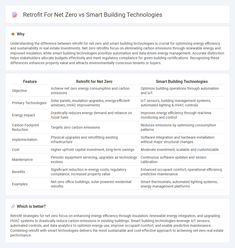 Retrofit For Net Zero vs Smart Building Technologies in Real Estate