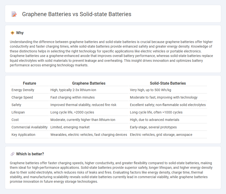 Graphene Batteries vs Solid-State Batteries in Technology