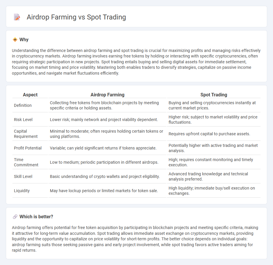 Airdrop Farming vs Spot Trading in Trading
