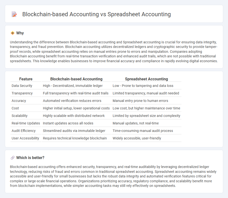 Blockchain-Based Accounting vs Spreadsheet Accounting in Accounting