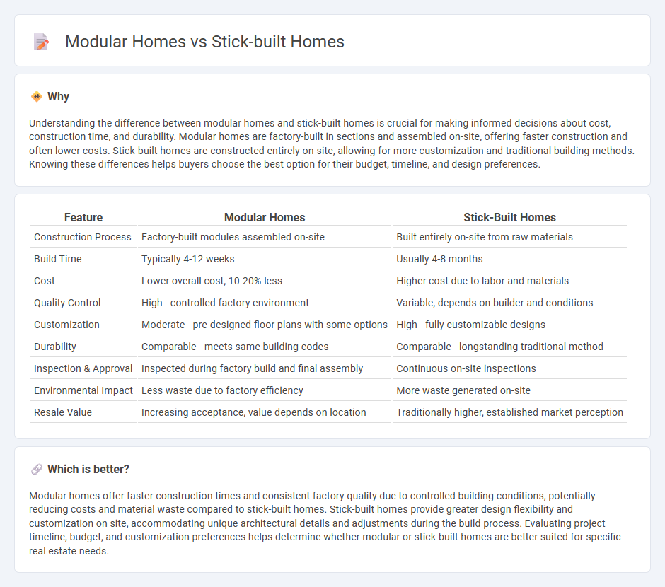 Modular Homes vs Stick-Built Homes in Real Estate