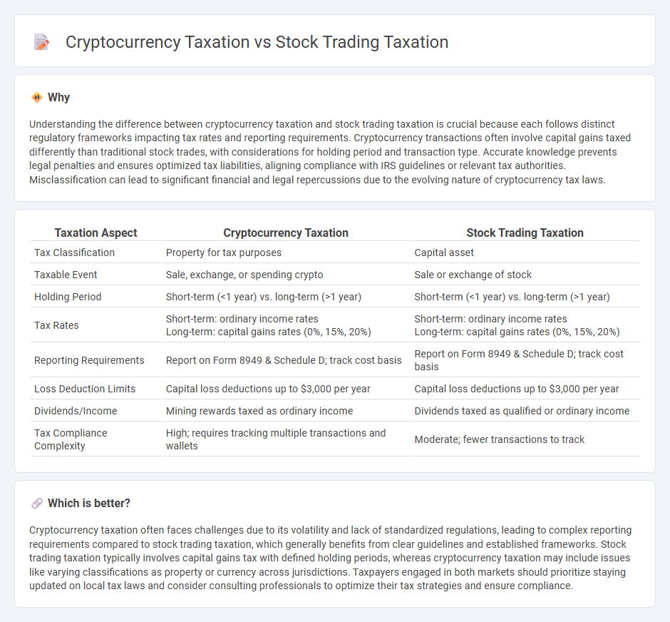 Cryptocurrency Taxation vs Stock Trading Taxation in Accounting