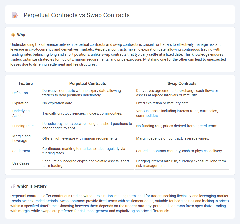 Perpetual Contracts vs Swap Contracts in Trading