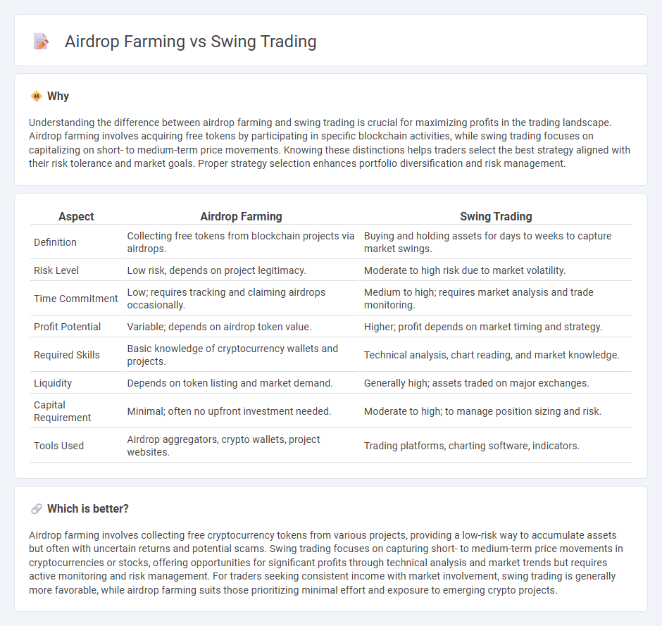 Airdrop Farming vs Swing Trading in Trading