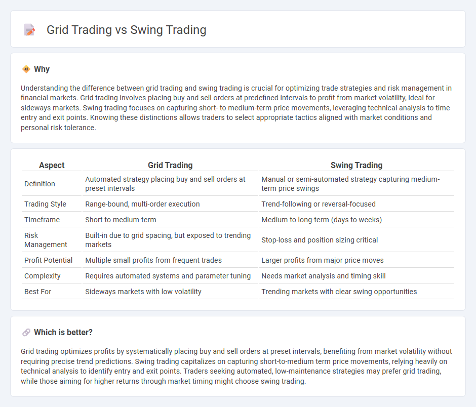 Grid Trading vs Swing Trading in Trading