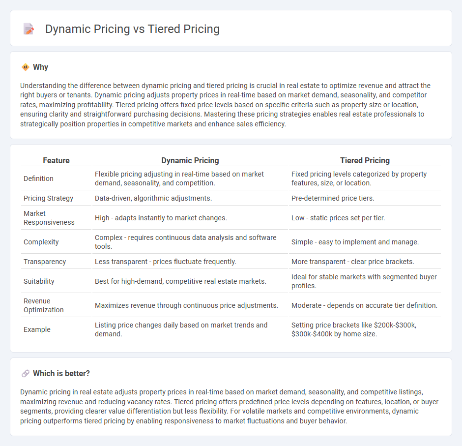Dynamic Pricing vs Tiered Pricing in Real Estate