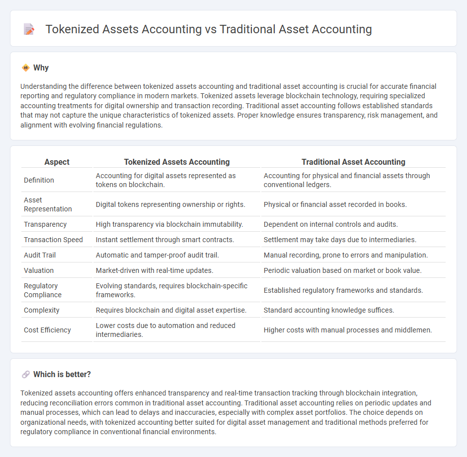 Tokenized Assets Accounting vs Traditional Asset Accounting in Accounting