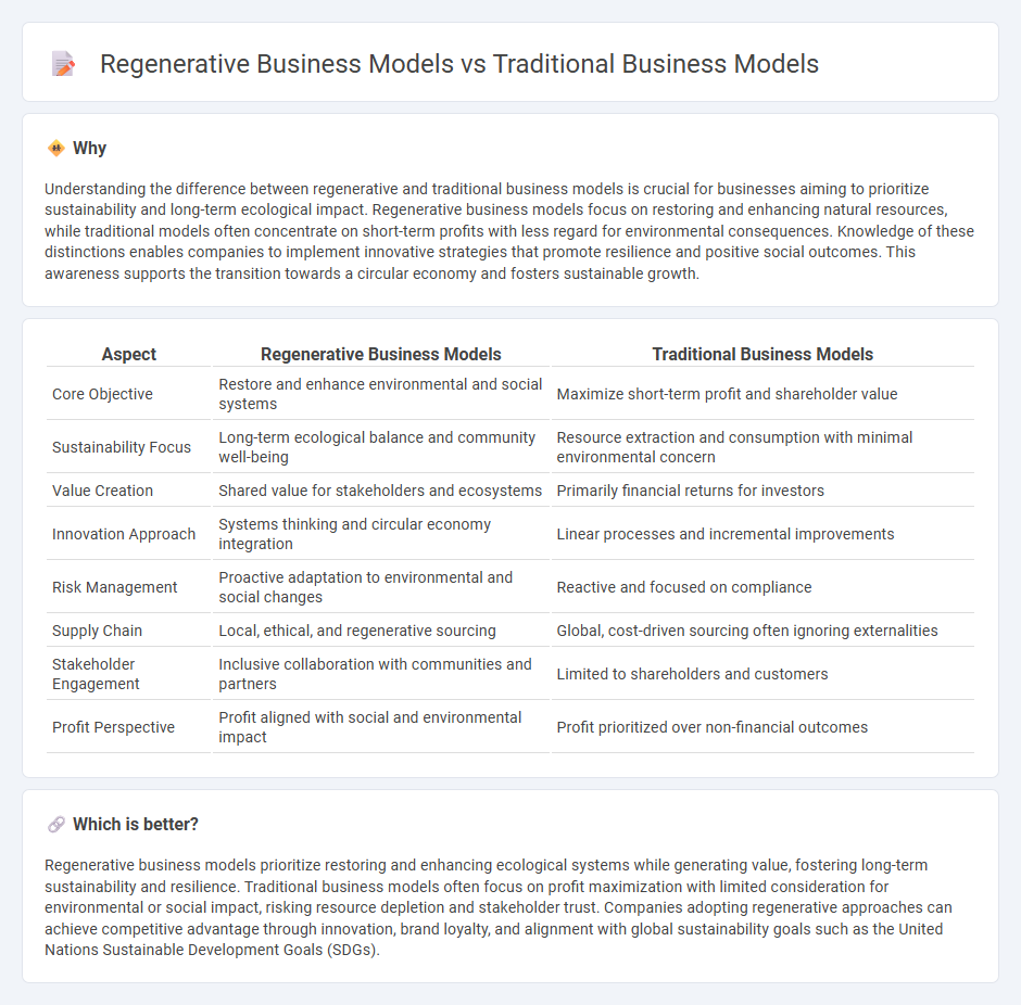 Regenerative Business Models vs Traditional Business Models in Consulting
