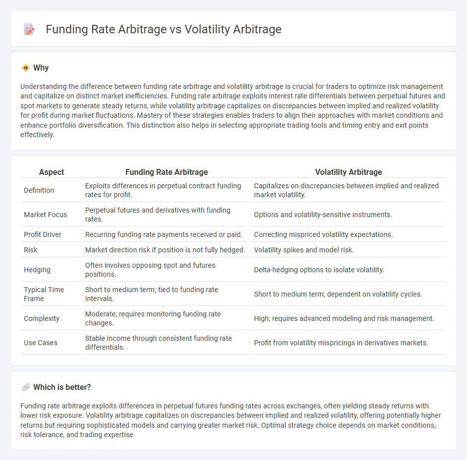 Funding Rate Arbitrage vs Volatility Arbitrage in Trading