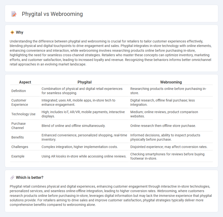 Phygital vs Webrooming in Retail