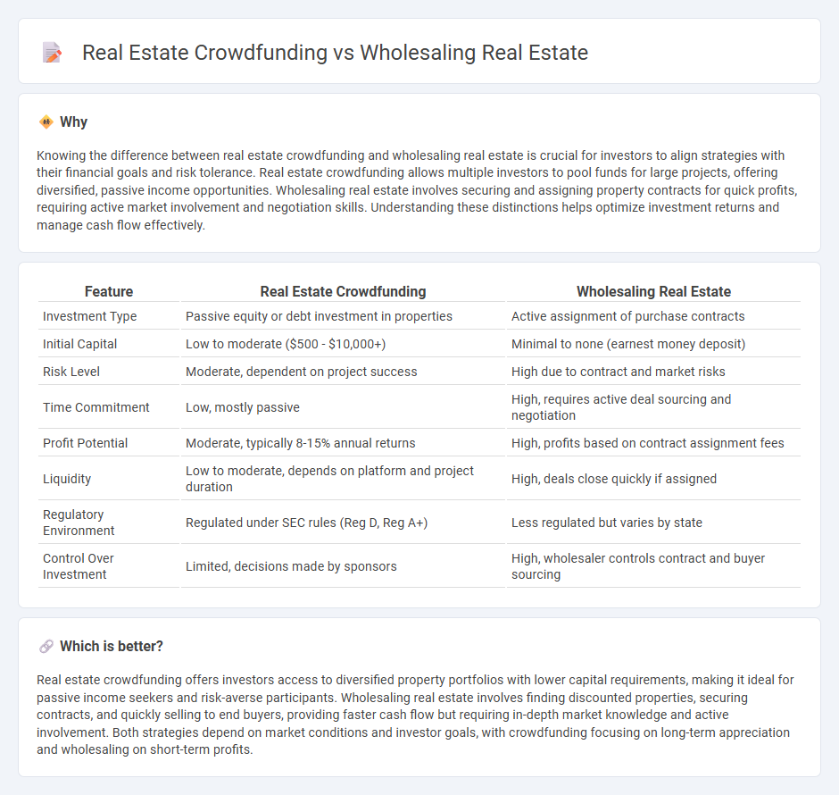 Real Estate Crowdfunding vs Wholesaling Real Estate in Real Estate