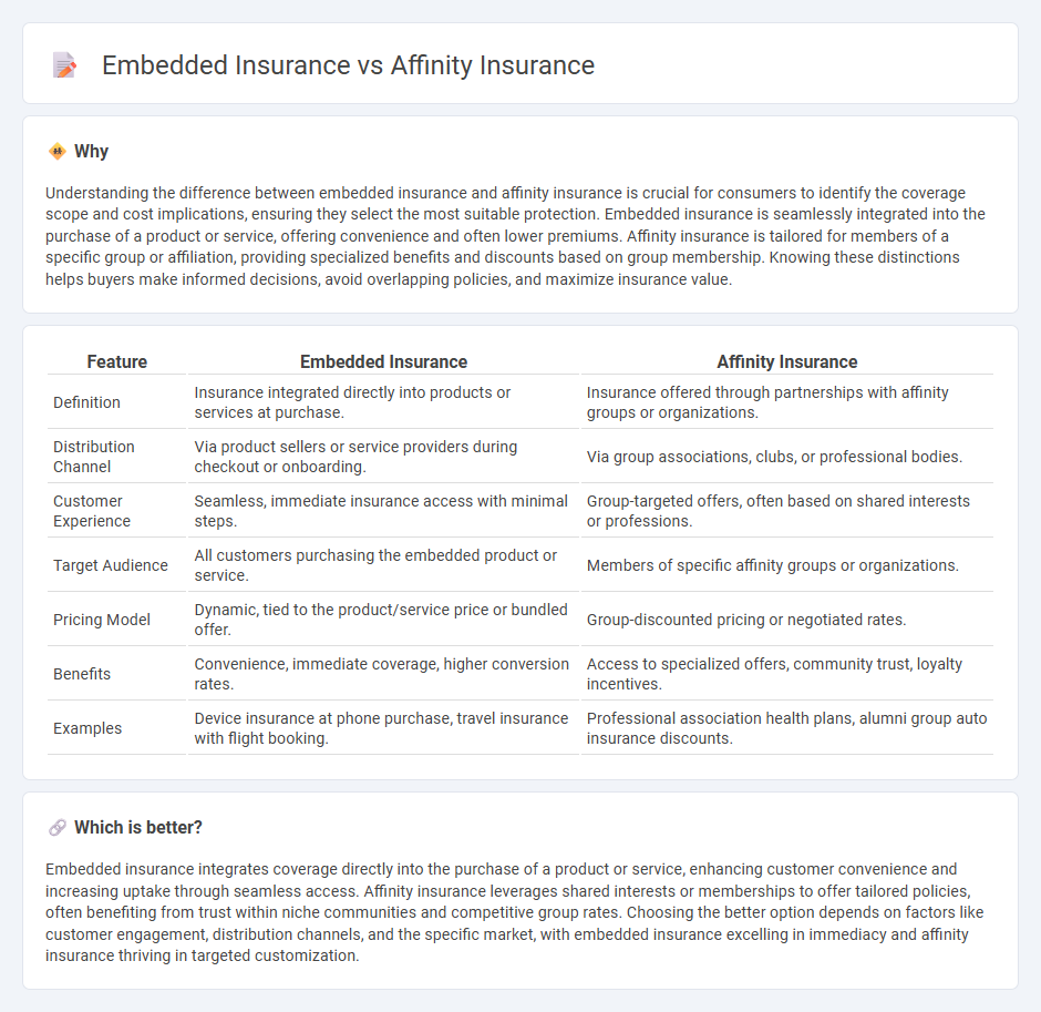 Embedded Insurance vs Affinity Insurance in Insurance