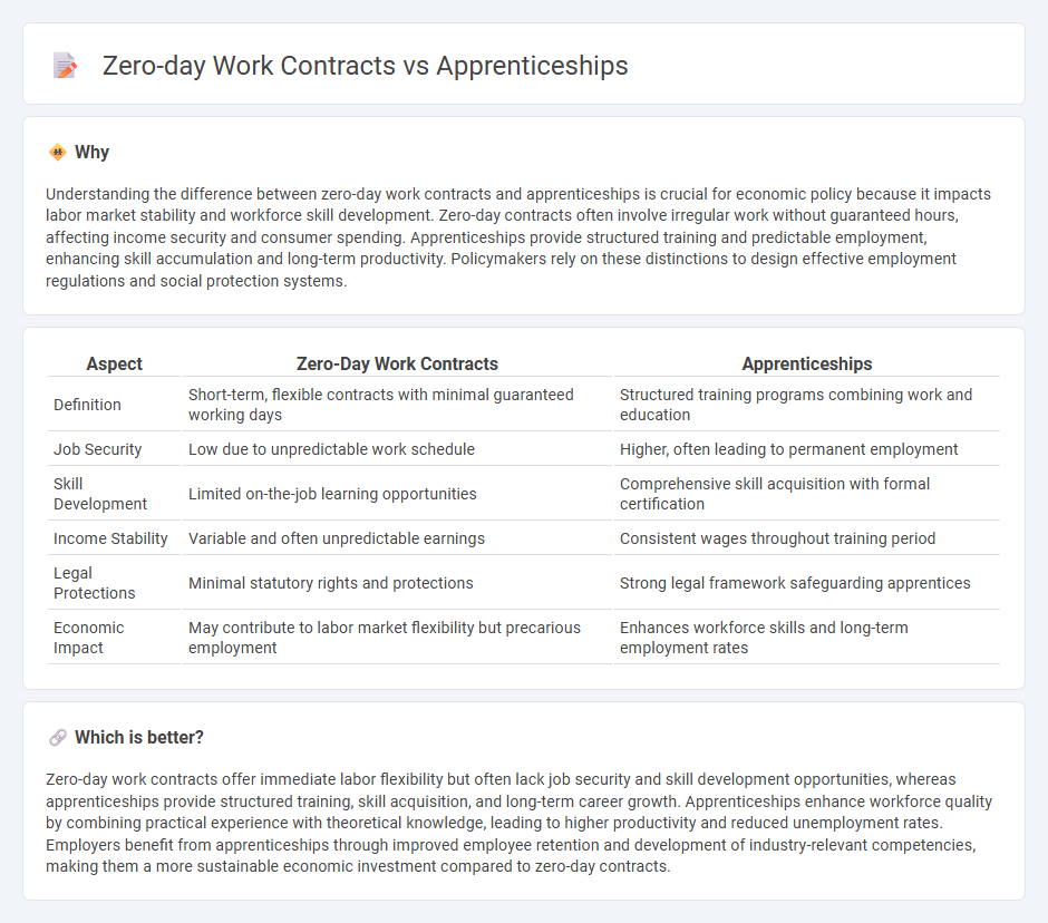 Zero-Day Work Contracts vs Apprenticeships in Economy