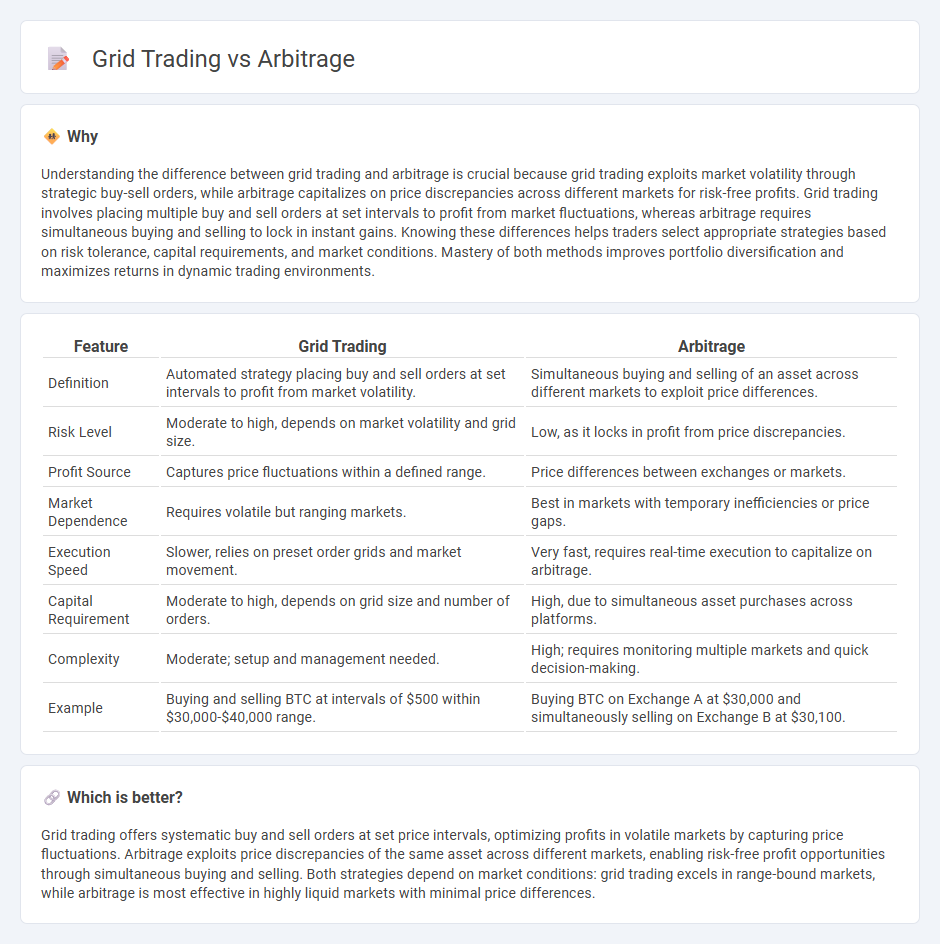 Grid Trading vs Arbitrage in Trading