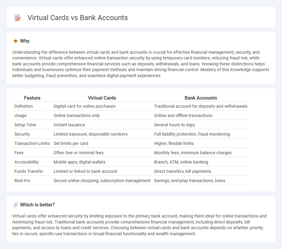 Virtual Cards vs Bank Accounts in Banking
