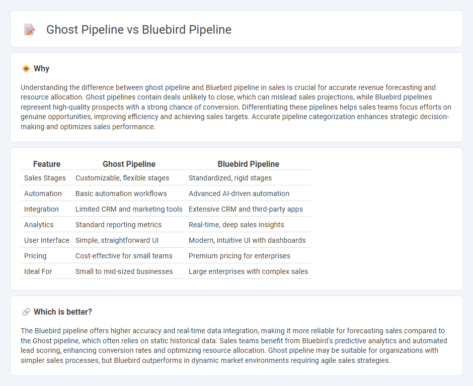 Ghost Pipeline vs Bluebird Pipeline in Sales