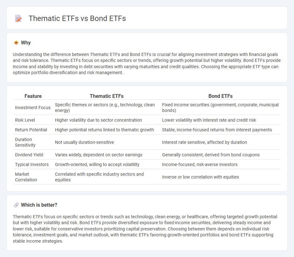 Thematic Etfs vs Bond Etfs in Finance