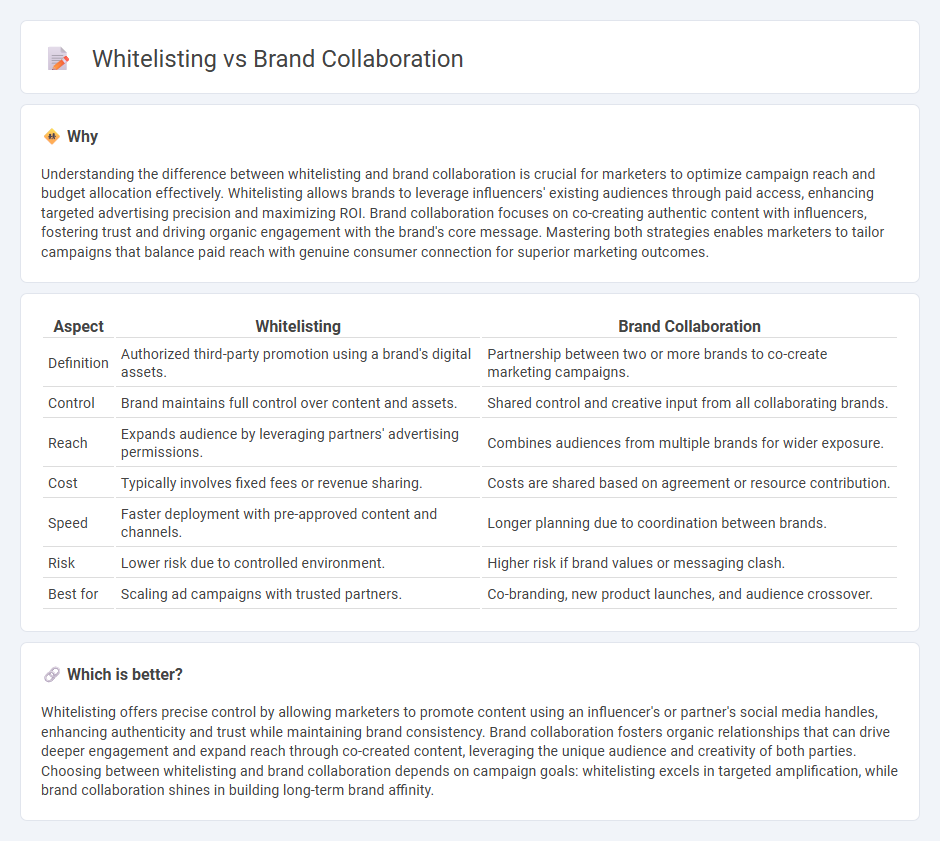 Whitelisting vs Brand Collaboration in Marketing