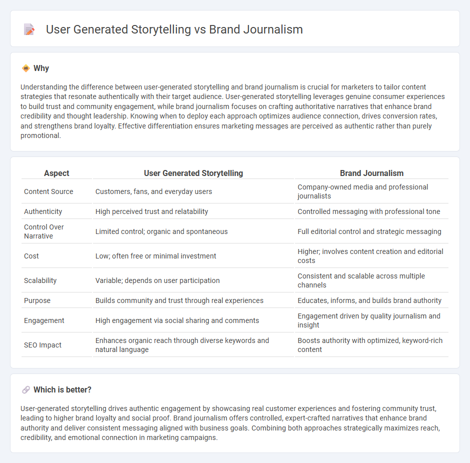 User Generated Storytelling vs Brand Journalism in Marketing
