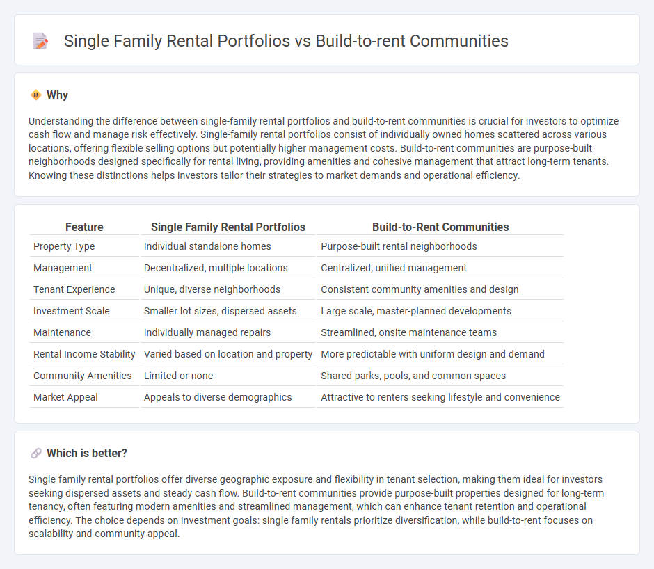 Single Family Rental Portfolios vs Build-To-Rent Communities in Real Estate