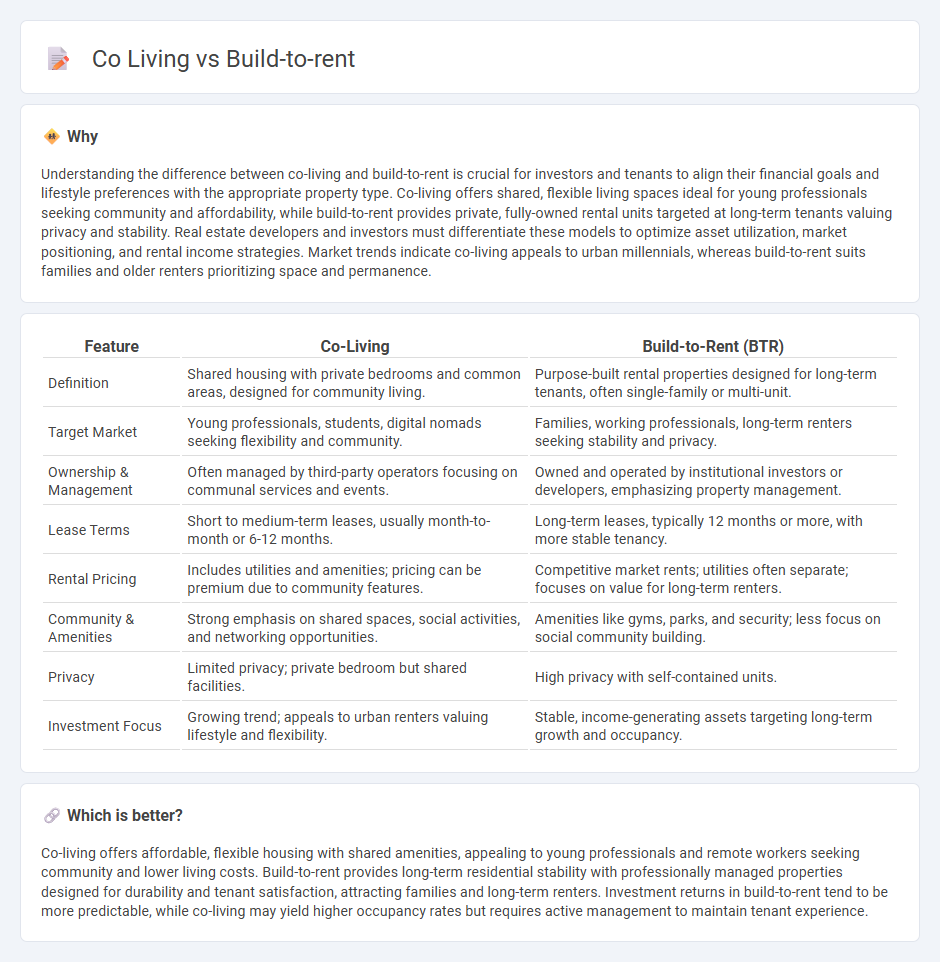 Co Living vs Build-To-Rent in Real Estate